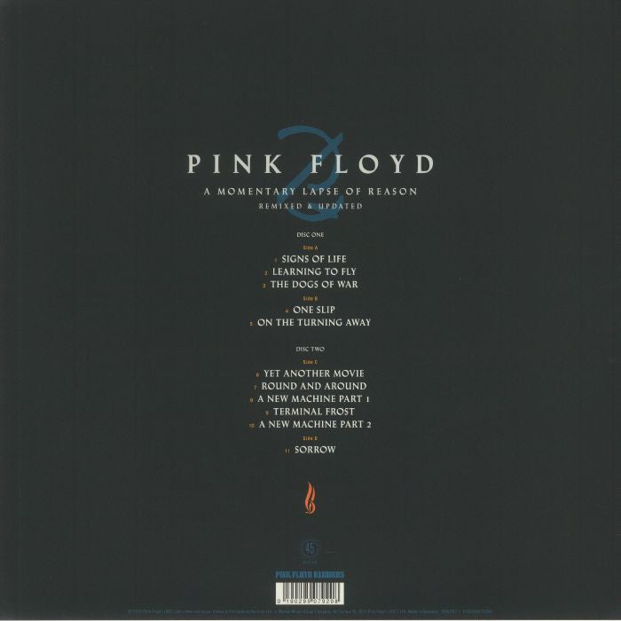 Pink Floyd - A Momentary Lapse Of Reason: Remixed & Updated (2xLP Half Speed Remastered)
