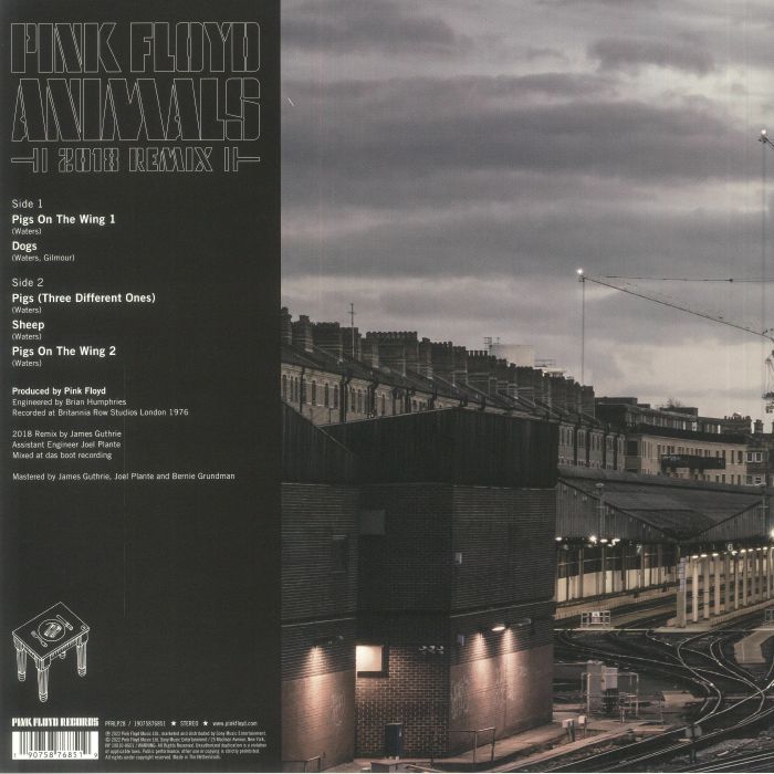 Pink Floyd – Animals (2018 Remix 180g LP + Booklet)