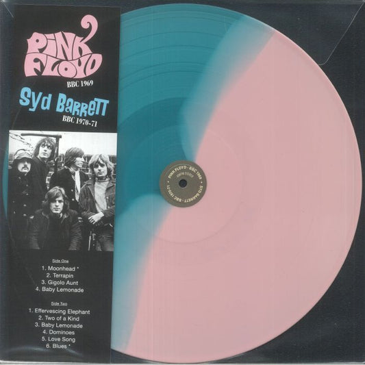 Pink Floyd / Syd Barrett – BBC 1969 / BBC 1970–1971 (Coloured Vinyl LP Pink & Blue Split)