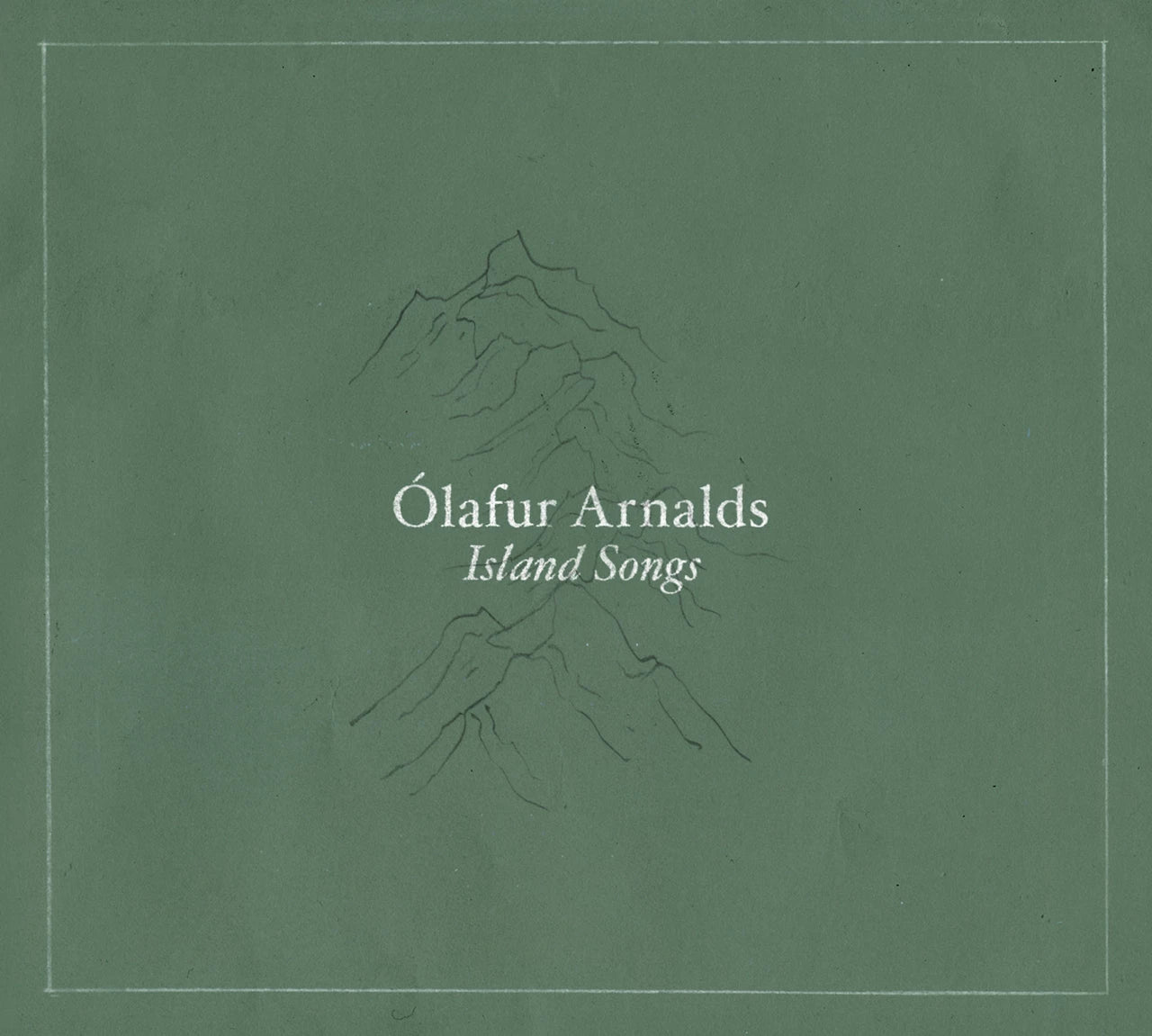 Front Cover Olafur Arnalds Island Songs