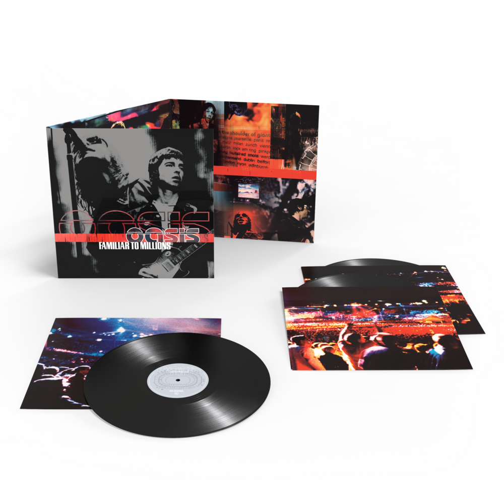 Oasis Familiar to Millions 3LP 角潰れあり 未開封 Oasis - Familiar To Millions (25th Anniversary Edition) 3LP Vinyl