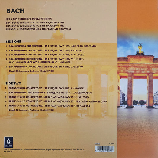 Slovak Philharmonic Orchestra (2), Rudolf Pribil – Bach: Brandenbug Concertos