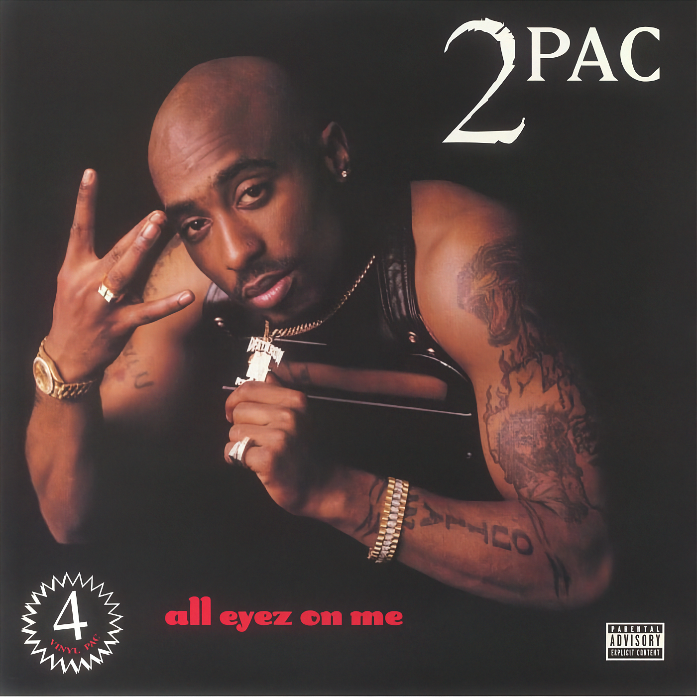2PAC all eyez on me レコード デジタルリマスター 2PAC - All Eyez On Me 180g 4LP Vinyl – Viking Records Ltd