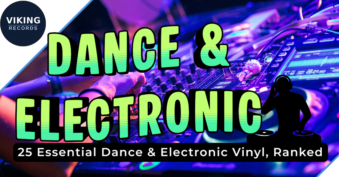 25 Essential Electronic & Dance Vinyl Records, Ranked