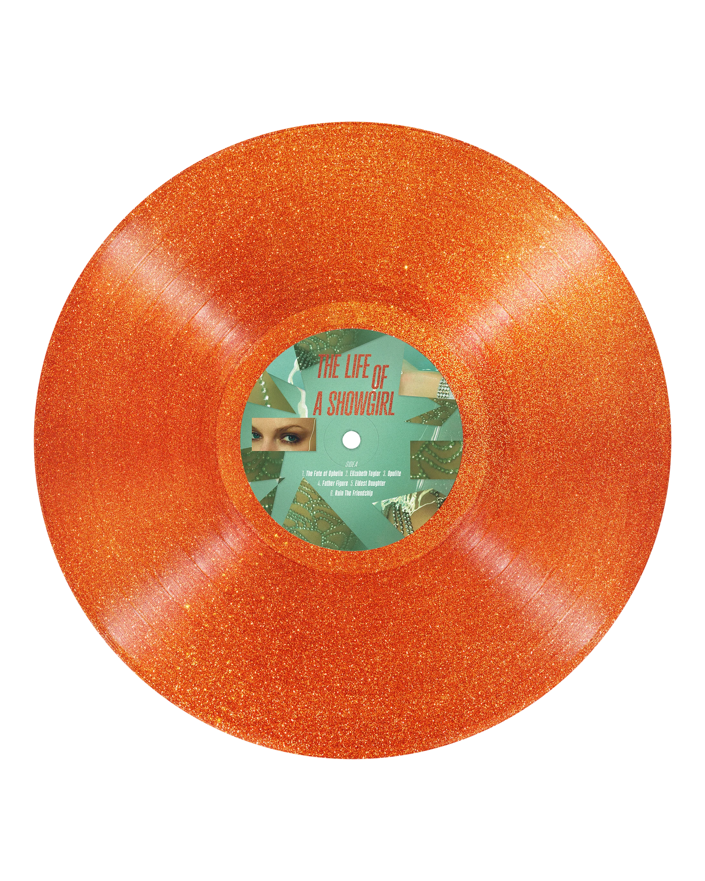 Taylor Swift – The Life Of A Showgirl (Sweat & Vanilla Perfume Edition) [Orange Glitter Vinyl LP]
