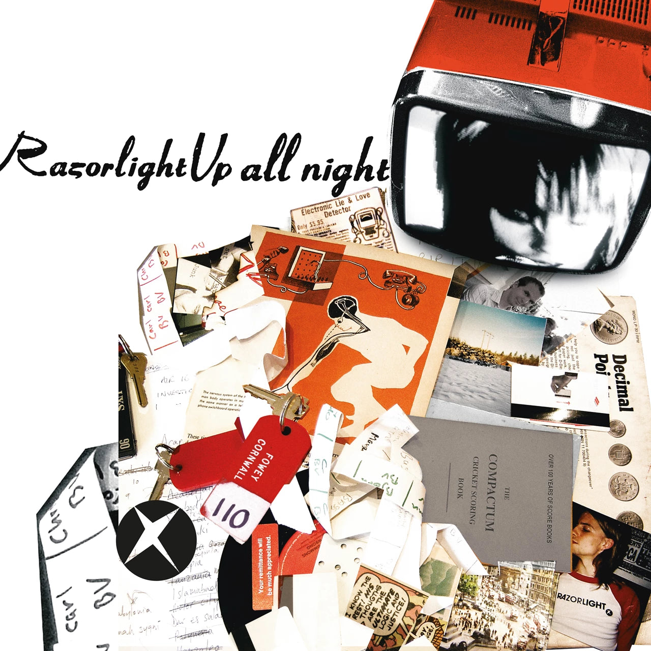 Razorlight – Up All Night [20th Anniversary – Crystal Clear Vinyl LP]