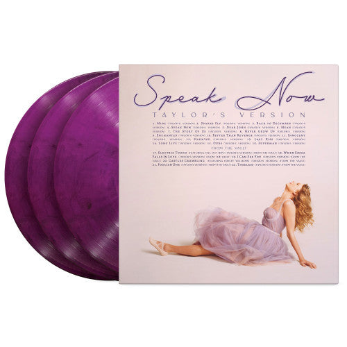 Taylor Swift – Speak Now (Taylor’s Version) [3× Violet Marbled LP Vinyl]