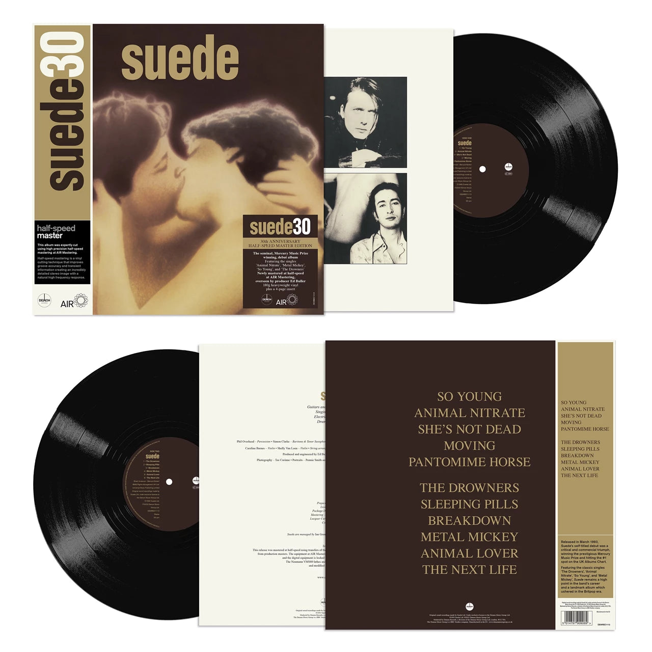 Suede – Suede [Vinyl LP 30th Anniversary]