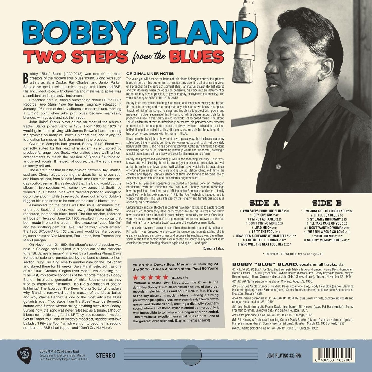 Bobby Bland - Two Steps from the Blues [180g Vinyl LP]
