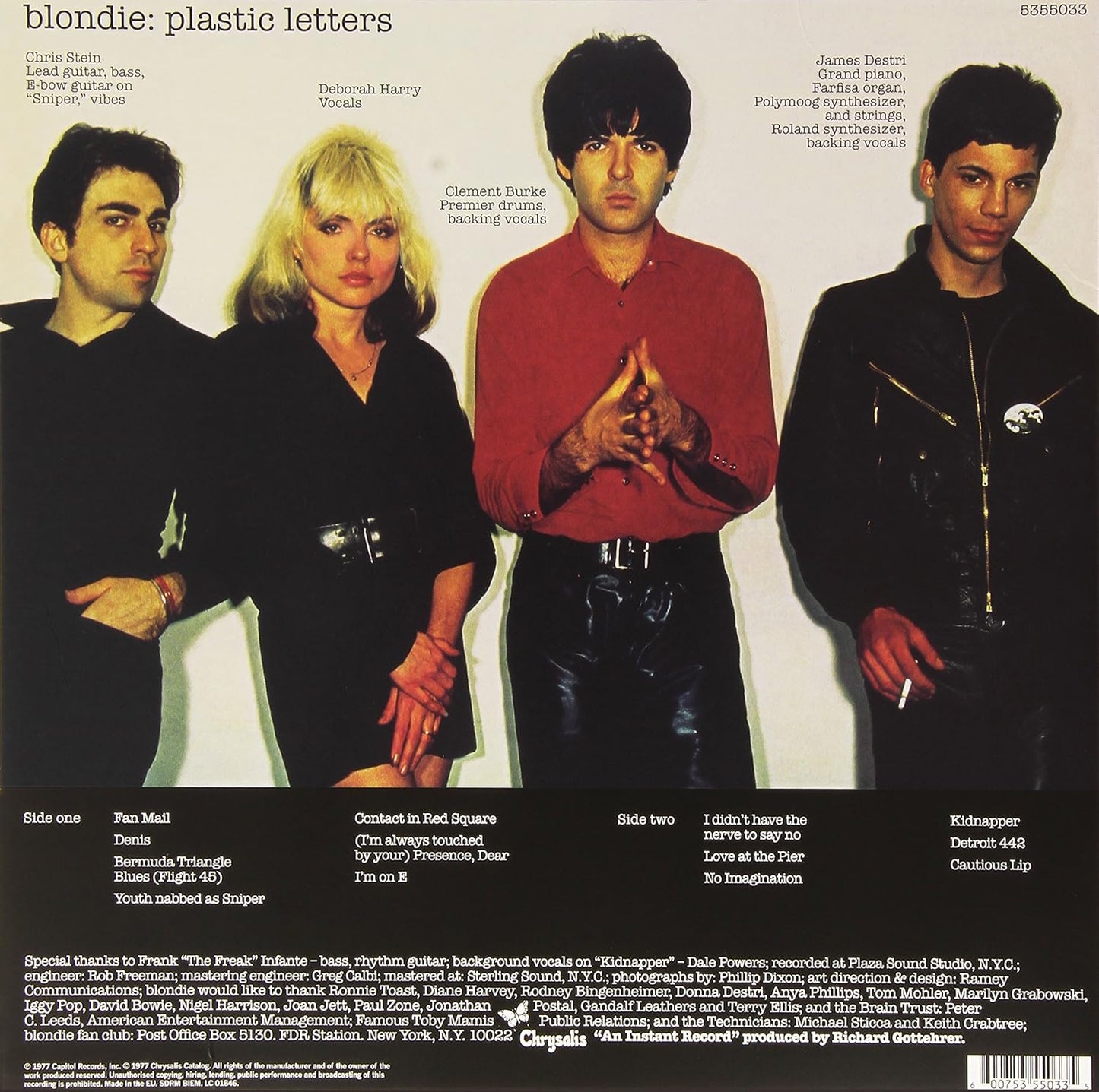 Blondie – Plastic Letters [180 Gram Vinyl LP]