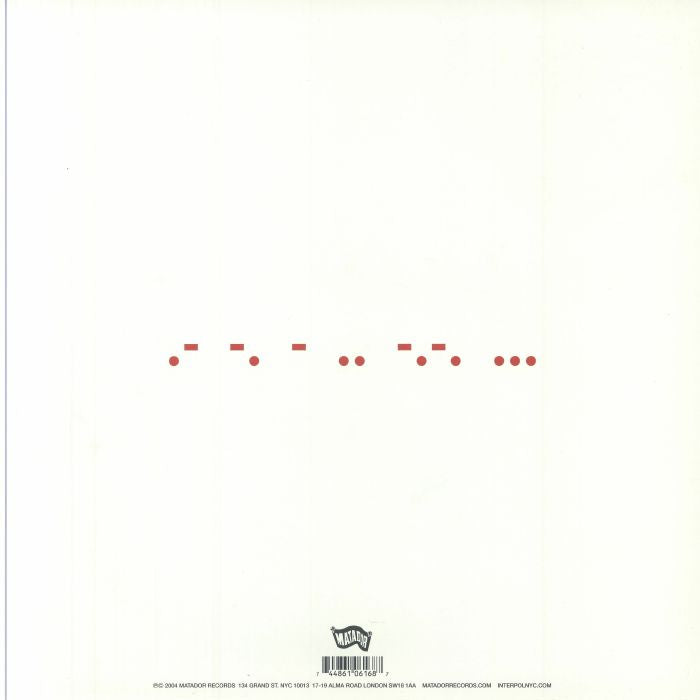 Interpol – Antics (20th Anniversary Edition) [RED LP Vinyl]