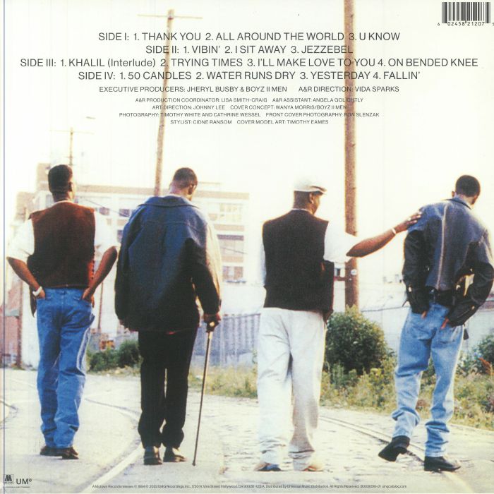 Boyz II Men – II (Reissue) [2×LP Silver Vinyl]