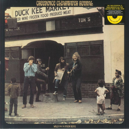 Creedence Clearwater Revival – Willy &amp; The Poor Boys (Yellow Vinyl Reissue) [LP Vinyl]