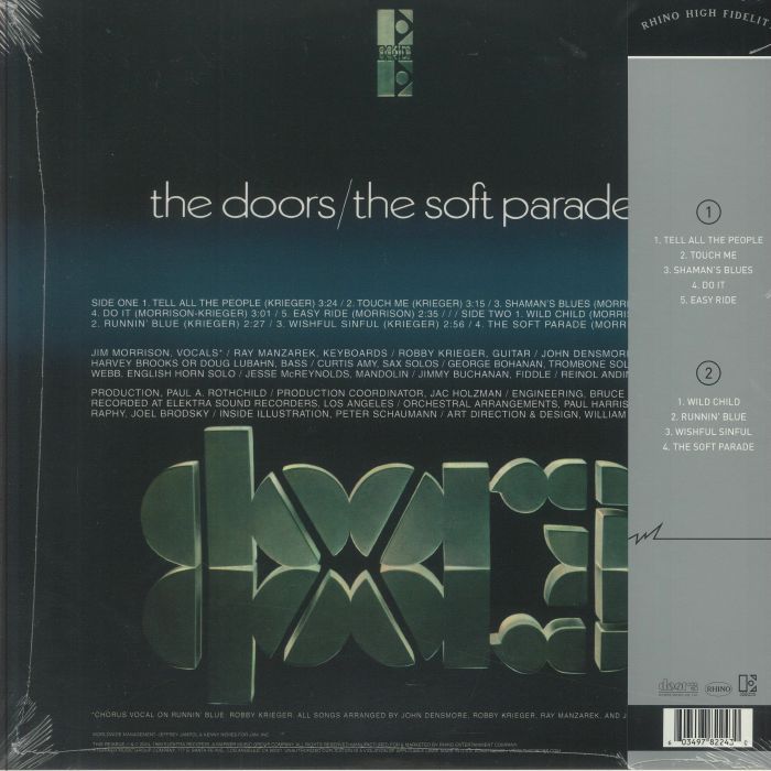 The Doors – The Soft Parade (Rhino High Fidelity Edition) [Limited Edition 180g Vinyl LP]