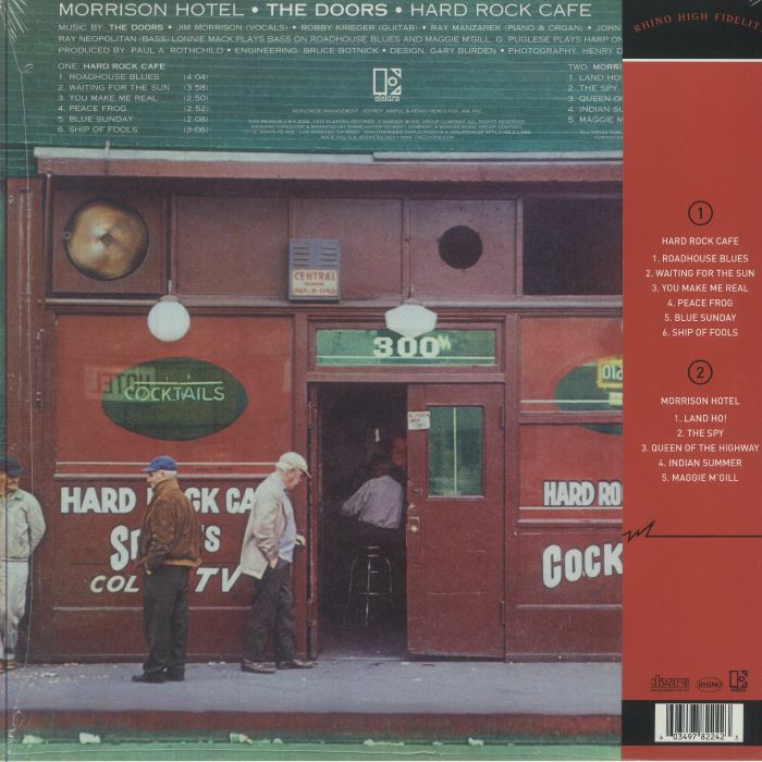 The Doors – Morrison Hotel (Rhino High Fidelity Edition) [180g Vinyl LP]