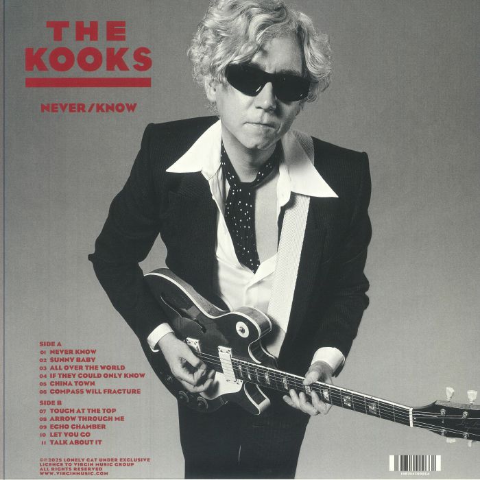 The Kooks – Never/Know (White Vinyl Indie Exclusive) [LP Vinyl]