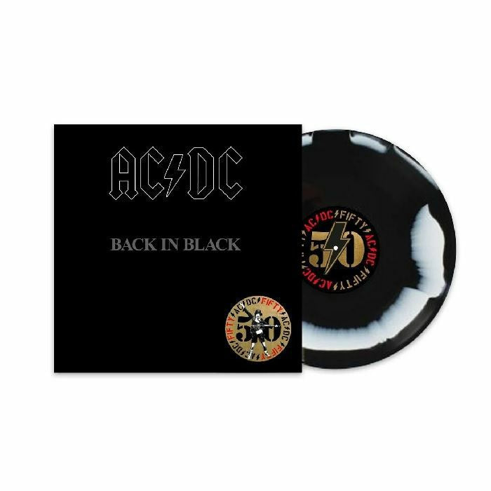 AC/DC – Back In Black (50th Anniversary Edition) [B&W Vinyl LP]