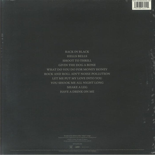AC/DC – Back In Black (50th Anniversary Edition) [B&W Vinyl LP]