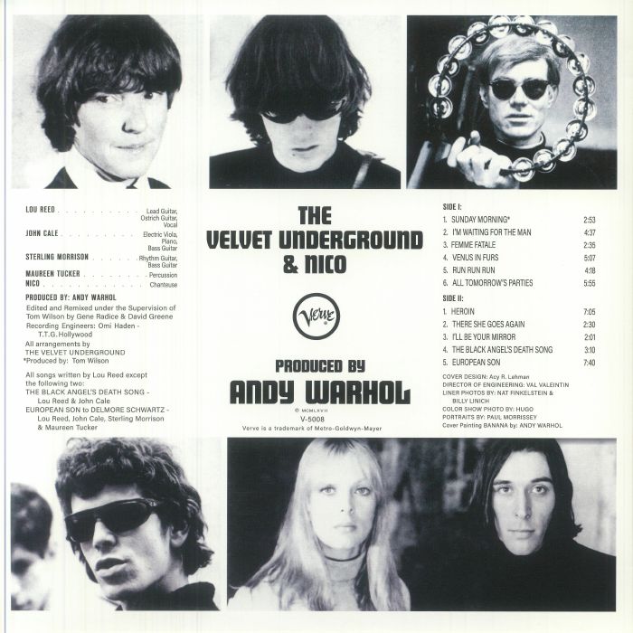 The Velvet Underground – The Velvet Underground & Nico (Reissue) [LP Vinyl]