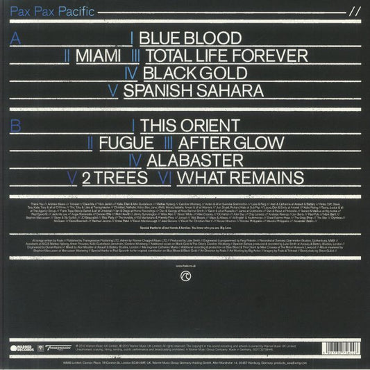 Foals – Total Life Forever (Reissue) [Blue Vinyl LP]
