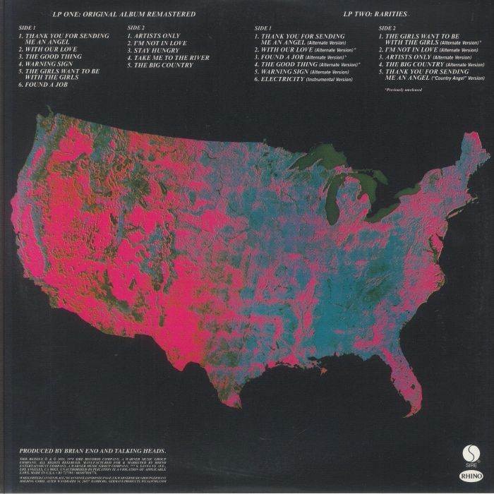 Talking Heads – More Songs About Buildings and Food (Red Indie Exclusive) [Vinyl 2xLP]