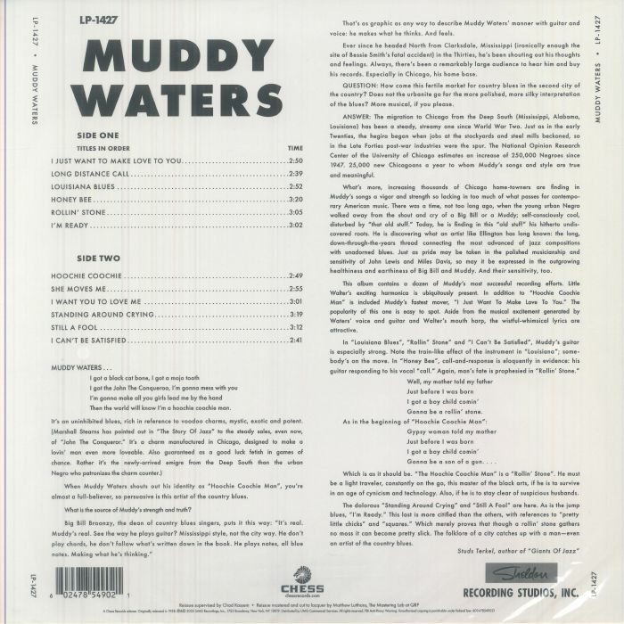Muddy Waters – The Best Of Muddy Waters [180g Vinyl LP]