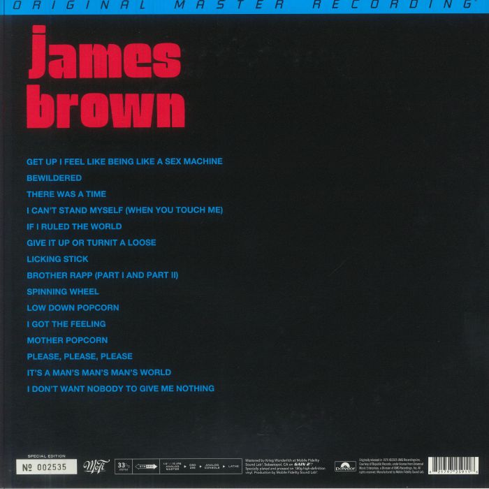 ★ James ライブ盤 レコード LP James Brown 