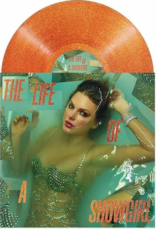 Taylor Swift – The Life Of A Showgirl (Sweat & Vanilla Perfume Edition) [Orange Glitter Vinyl LP]
