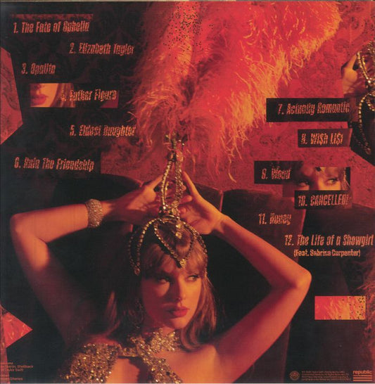 Taylor Swift – The Life Of A Showgirl (Sweat & Vanilla Perfume Edition) [Orange Glitter Vinyl LP]