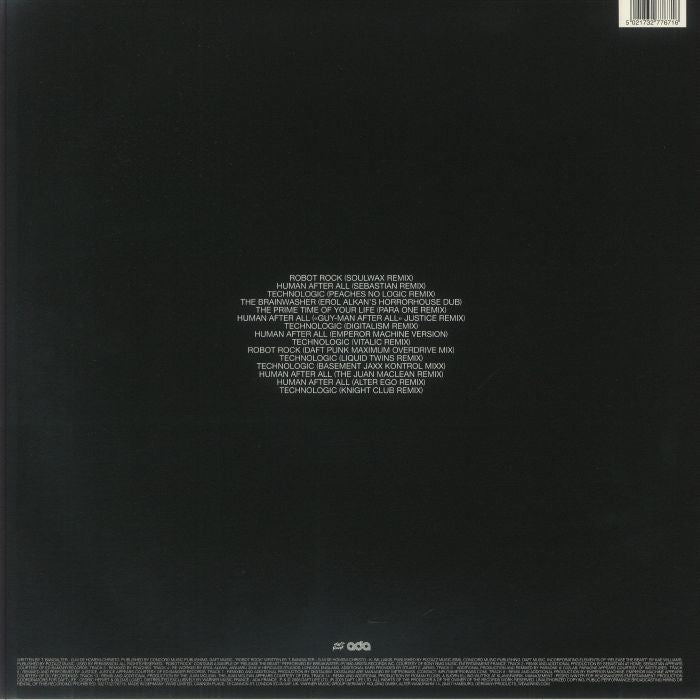 Daft Punk – Human After All (Remixes) [2x 180g Vinyl LP]