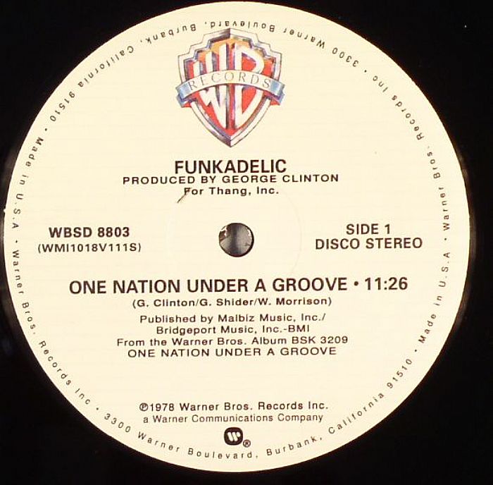 Funkadelic – One Nation Under A Groove [12″ Single]