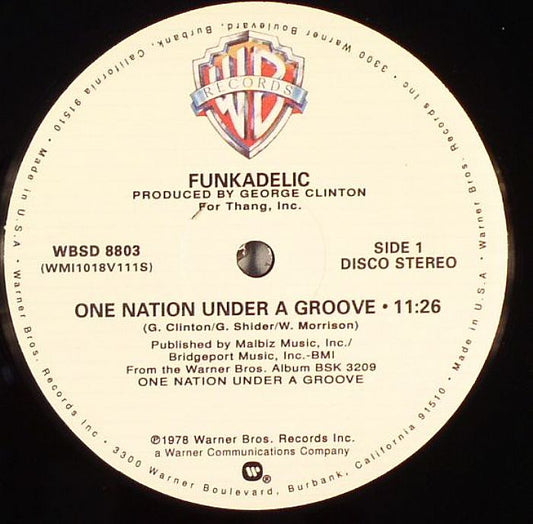Funkadelic – One Nation Under A Groove [12″ Single]