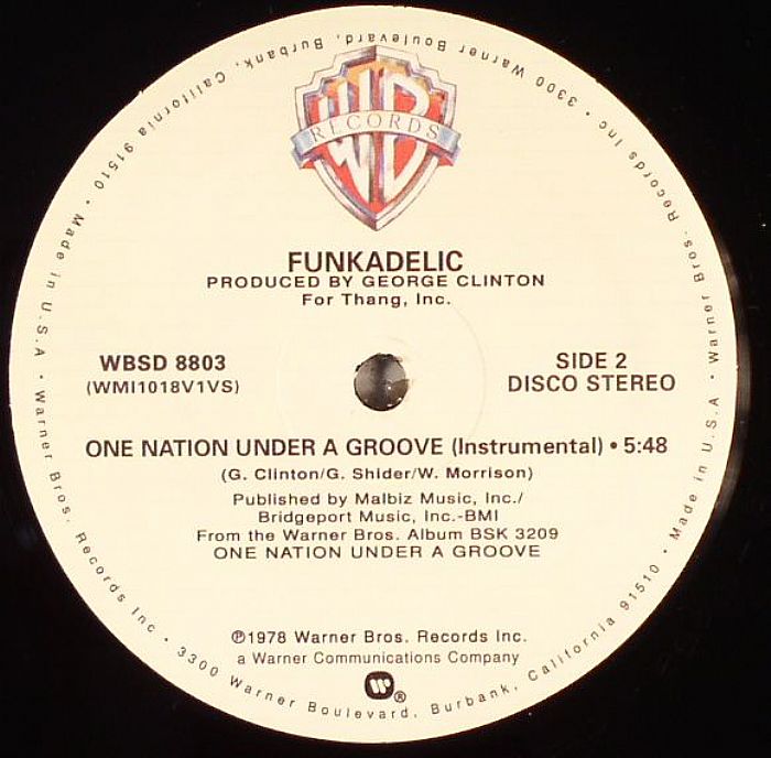 Funkadelic – One Nation Under A Groove [12″ Single]
