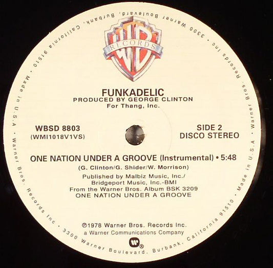 Funkadelic – One Nation Under A Groove [12″ Single]