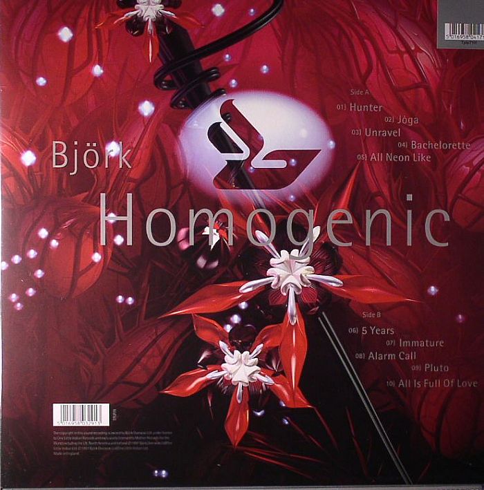 Bjork - Homogenic (Remastered Edition) 180g Vinyl – Viking Records Ltd
