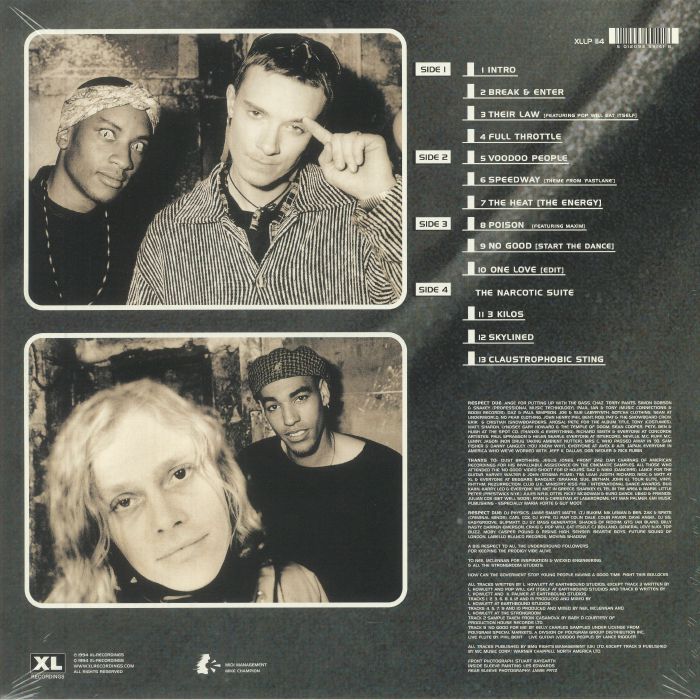 The Prodigy – Music For The Jilted Generation (Remastered Reissue) [2xLP Vinyl]