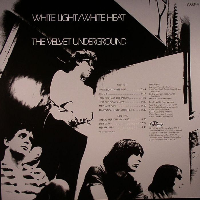 The Velvet Underground – White Light/White Heat [180g Vinyl LP]