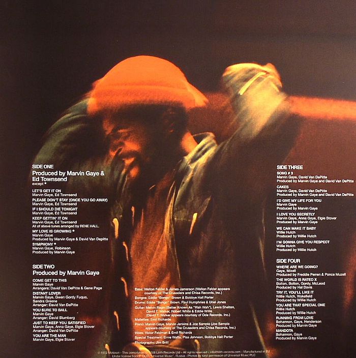 Marvin Gaye – Let’s Get It On (Reissue) [Vinyl 2×LP]