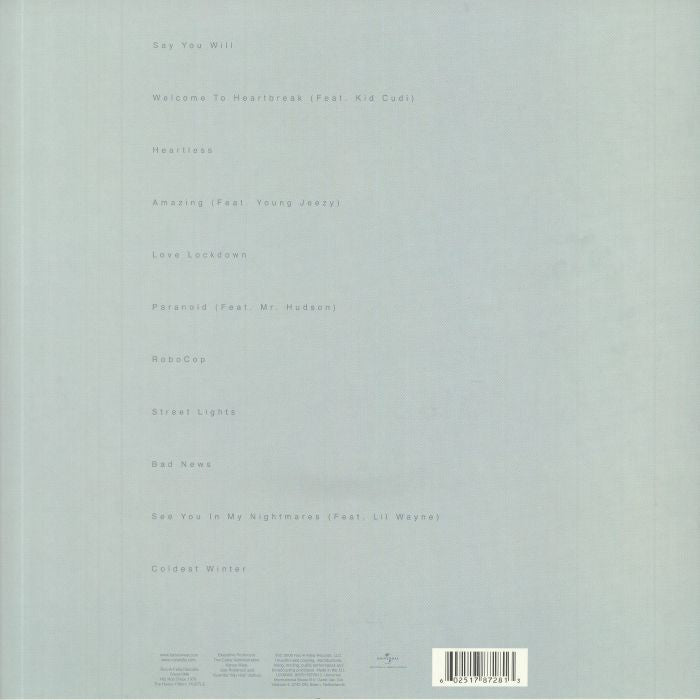 Kanye West – 808s & Heartbreak (Deluxe Collectors Set) [Trifold 2xLP Vinyl + CD + Poster + Booklet]