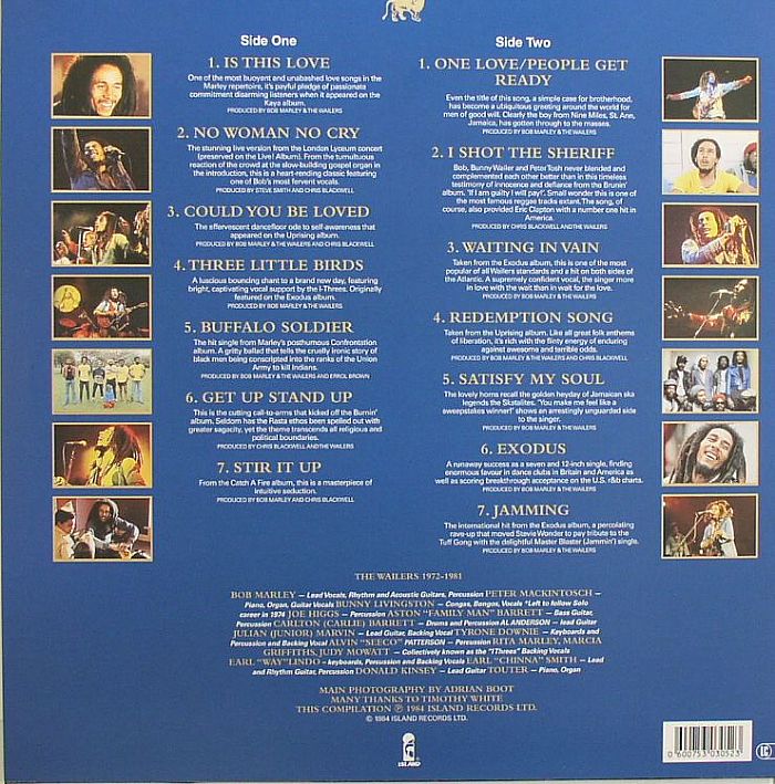 Bob Marley & The Wailers – Legend: The Best Of Bob Marley & The Wailers [Vinyl LP]