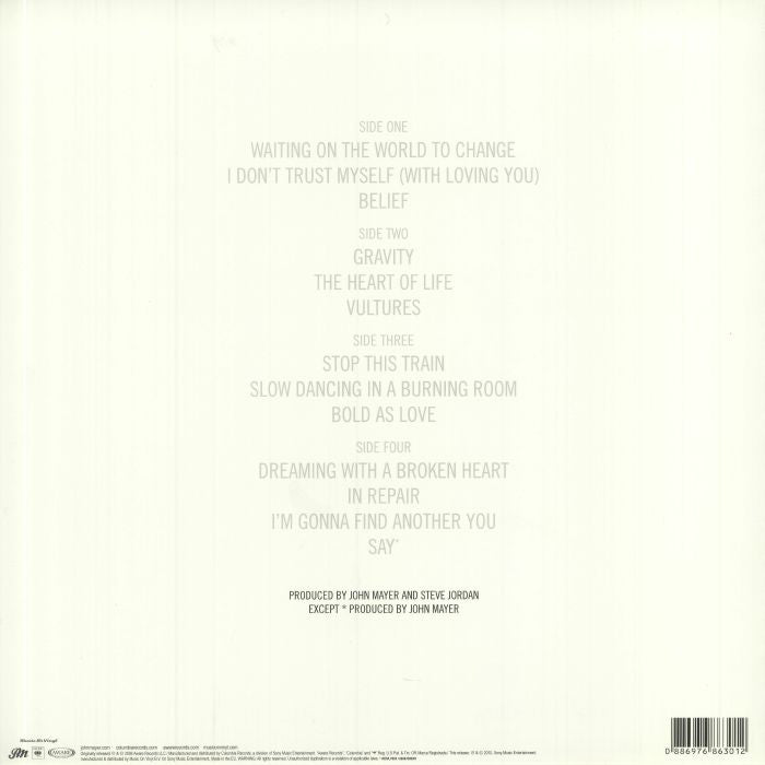 John Mayer – Continuum (Reissue) [180 Gram Audiophile 2x Vinyl]
