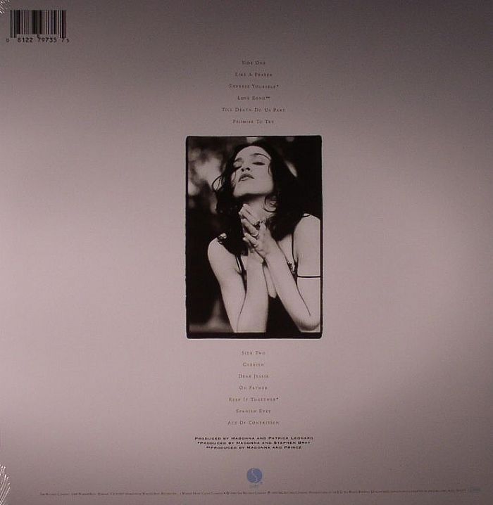 Madonna – Like A Prayer (Remastered) [Vinyl LP]