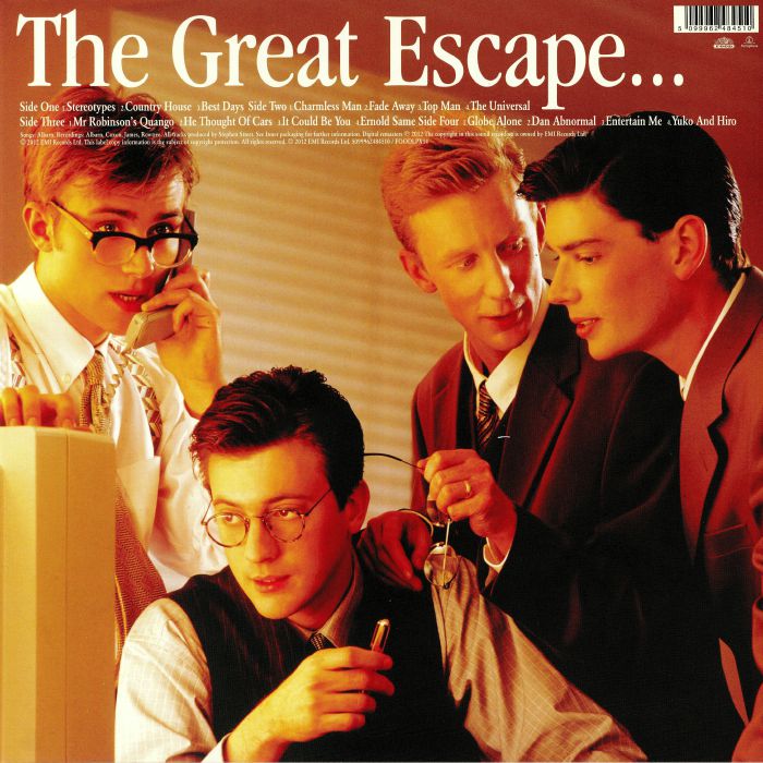 Blur - The Great Escape 2LP Vinyl – Viking Records Ltd