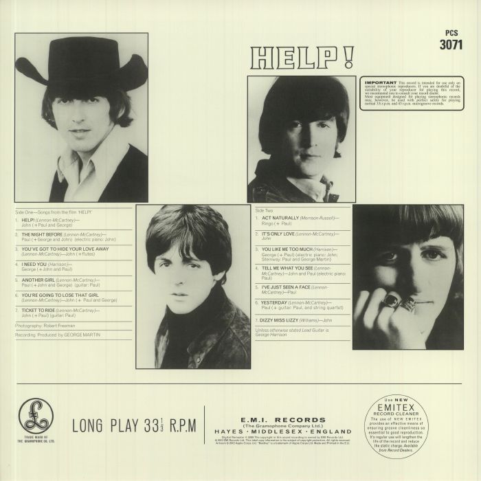The Beatles – Help! [180g Vinyl LP]