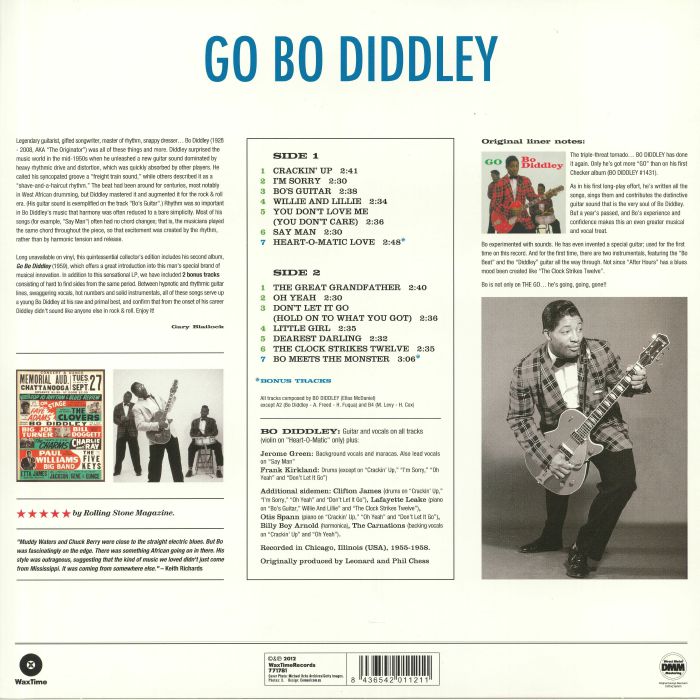 Bo Diddley – Go Bo Diddley [180g Vinyl LP]