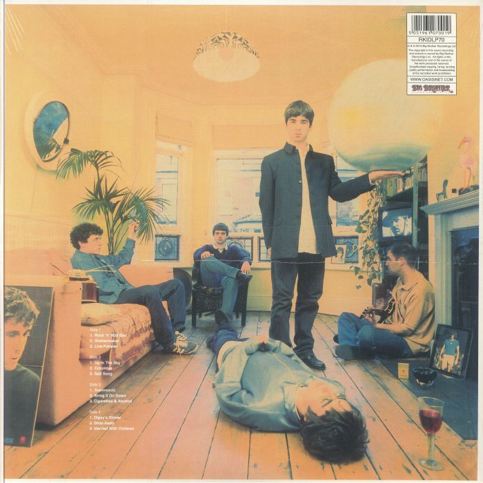 Oasis – Definitely Maybe (Remastered Gatefold 2xLP Edition)