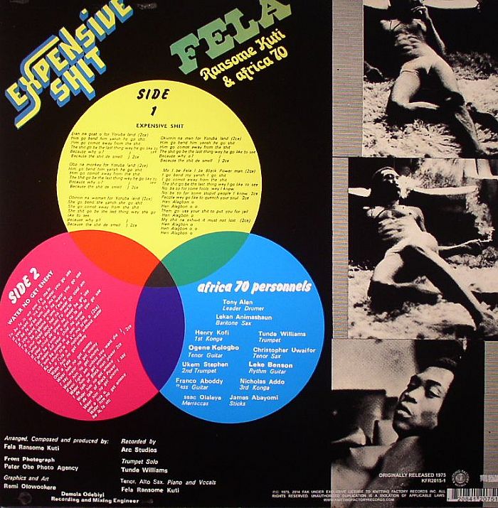 Fela Ransome Kuti & Africa 70 – Expensive Shit [Vinyl LP]