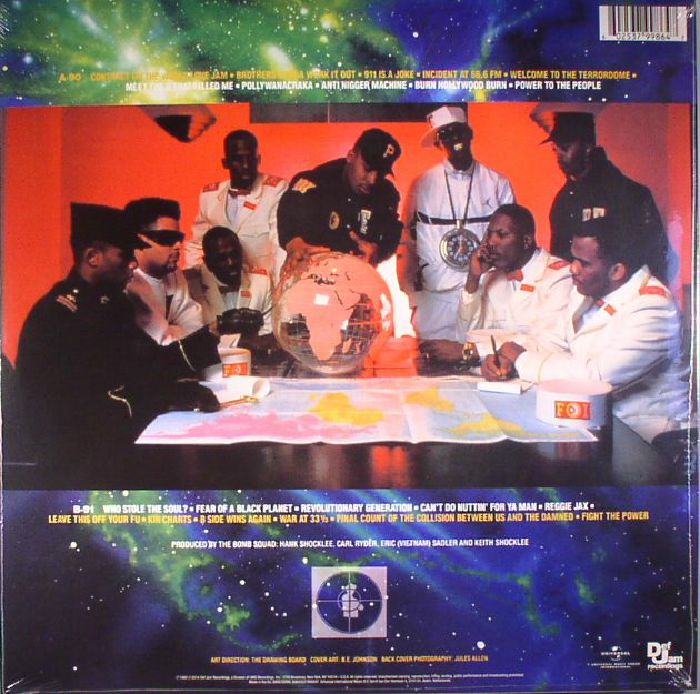 Public Enemy – Fear Of A Black Planet (Remastered Edition) [180g LP Vinyl]