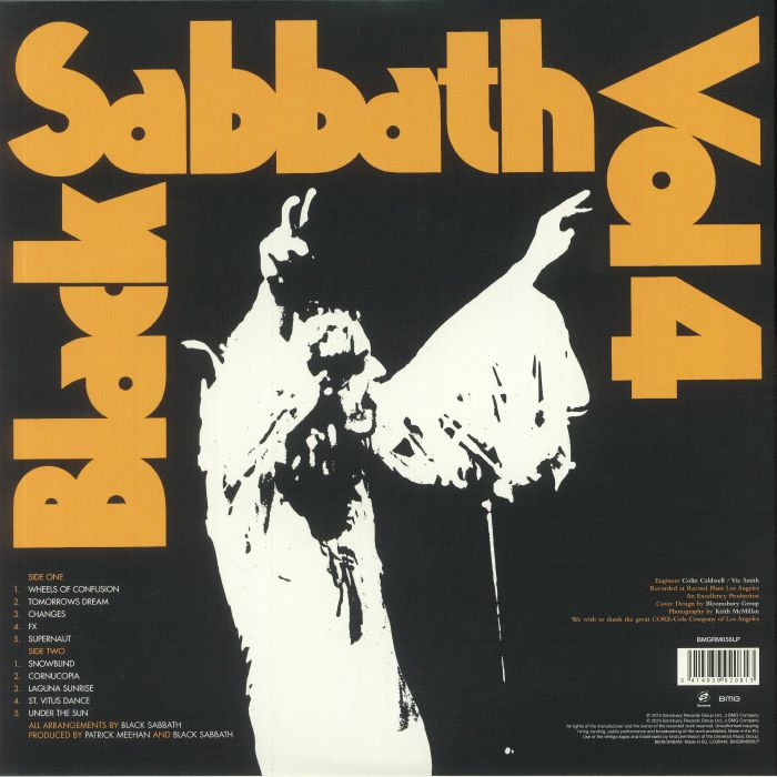 Black Sabbath – Vol. 4 (Sanctuary Reissue) [180g LP Vinyl]