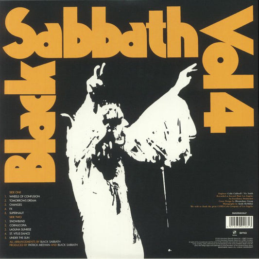 Black Sabbath – Vol. 4 (Sanctuary Reissue) [180g LP Vinyl]